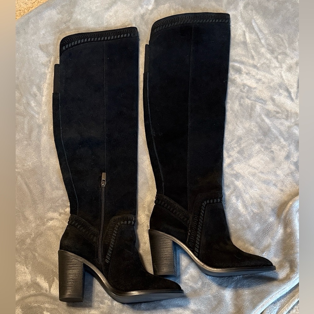 Vince Camuto Knee High Sued Boots
